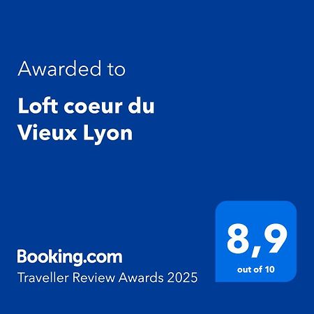 شقة Loft Coeur Du Vieux ليون المظهر الخارجي الصورة