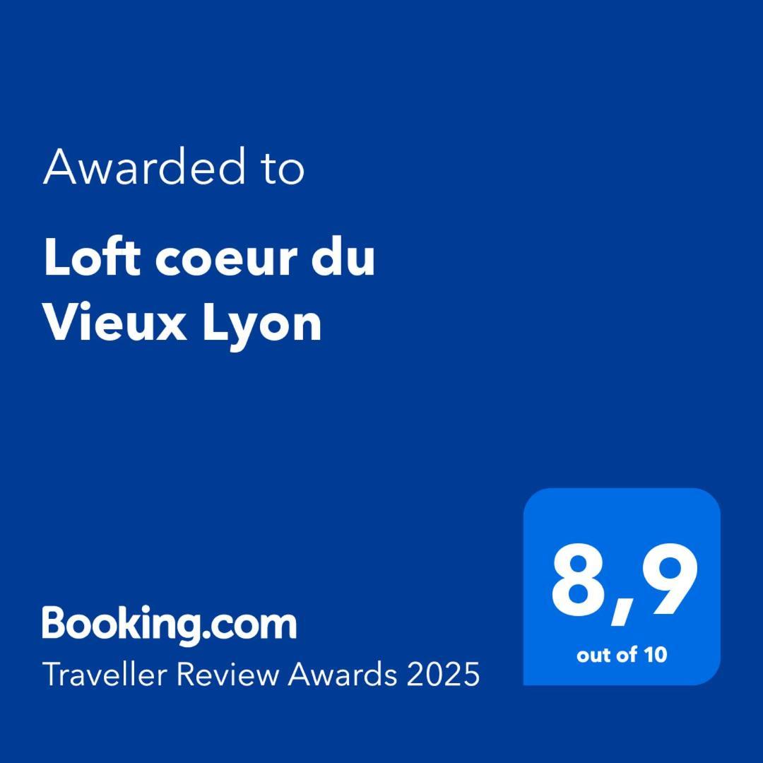 شقة Loft Coeur Du Vieux ليون المظهر الخارجي الصورة